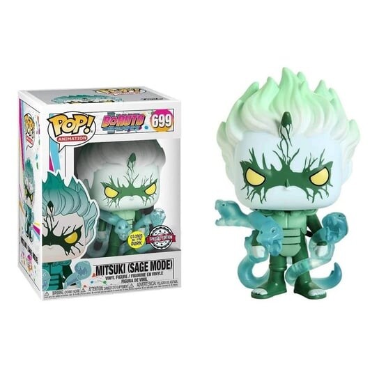 

Funko POP! Аниме, коллекционная фигурка, Боруто, Мицуки (Режим Мудреца), Сияние