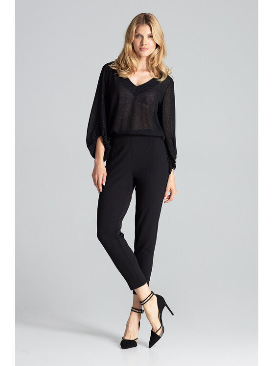 

Женские брюки regular fit Figlfigl, черный