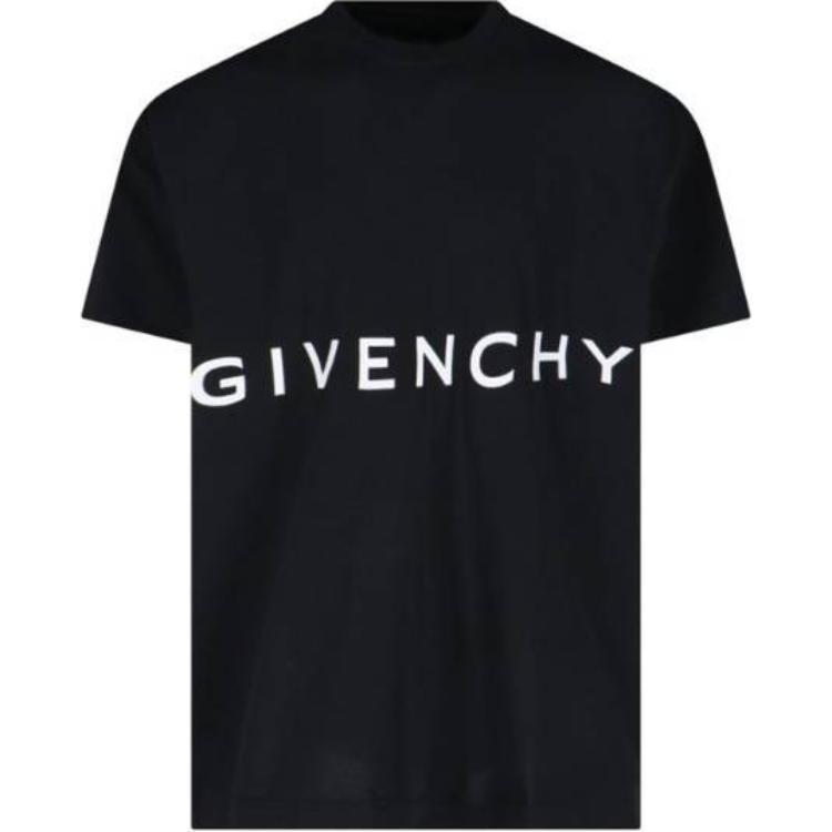 Футболка Givenchy с принтом 4G, черная — фото 2