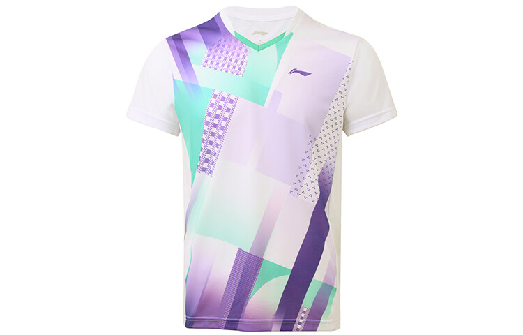 

Футболка серии Badminton для мужчин, белая Lining, белый