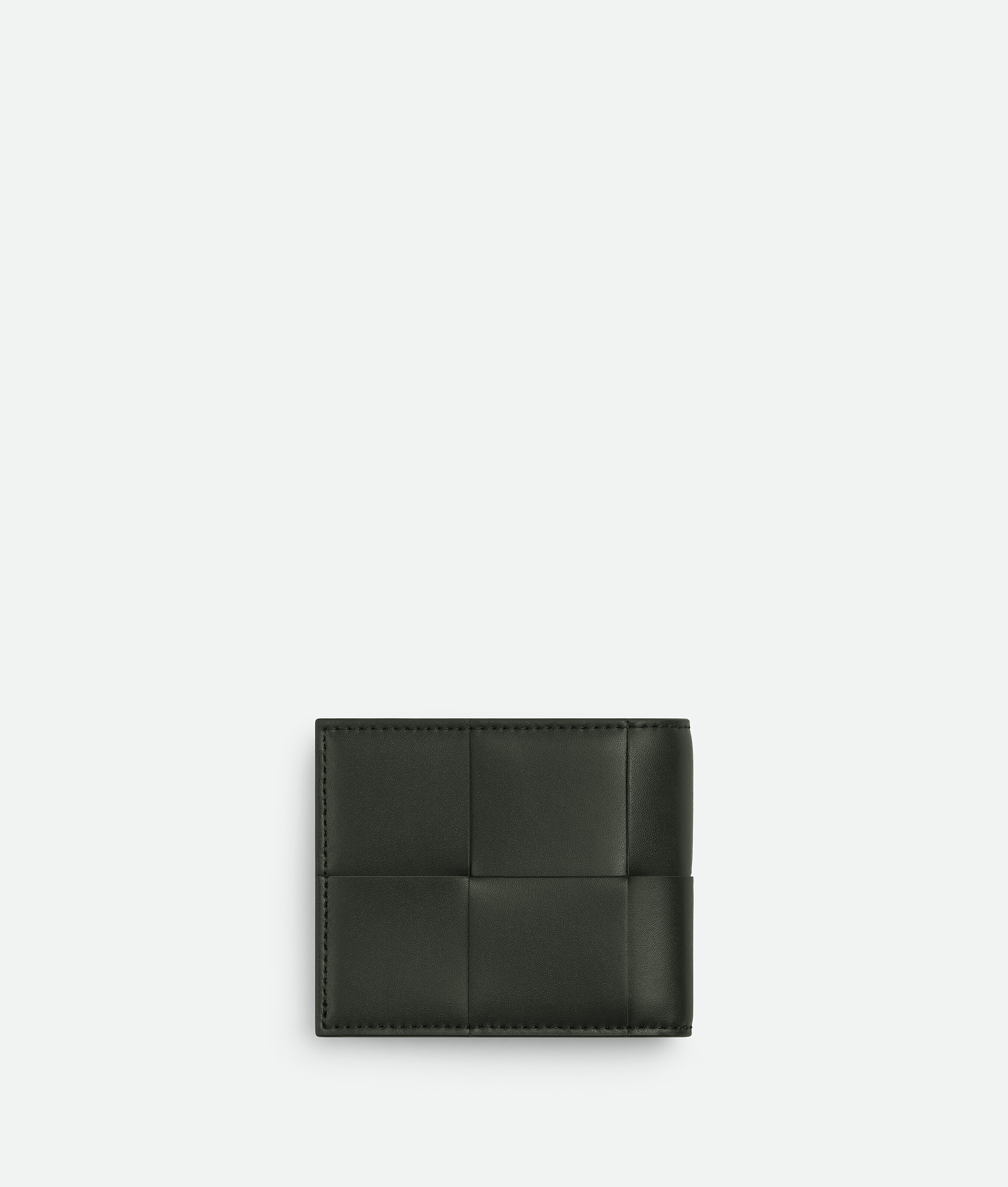 Cassette bi-fold wallet BOTTEGA VENETA, темно-зеленый — фото 3