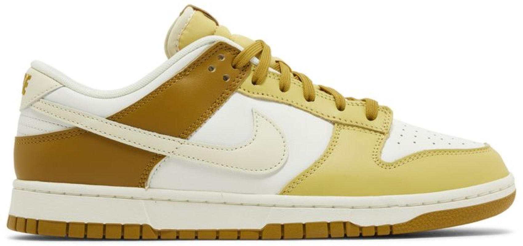 

Кроссовки Nike Dunk Low Retro Bronzine, желтый