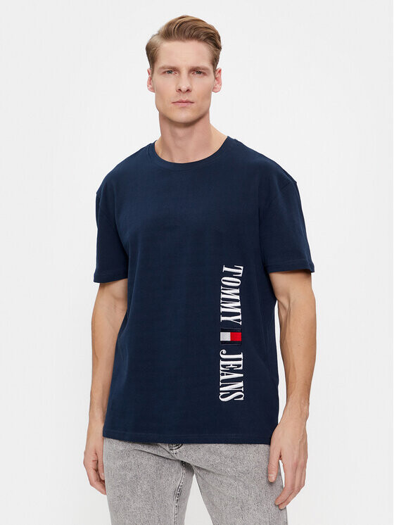 

Футболка стандартного кроя Tommy Jeans, синий