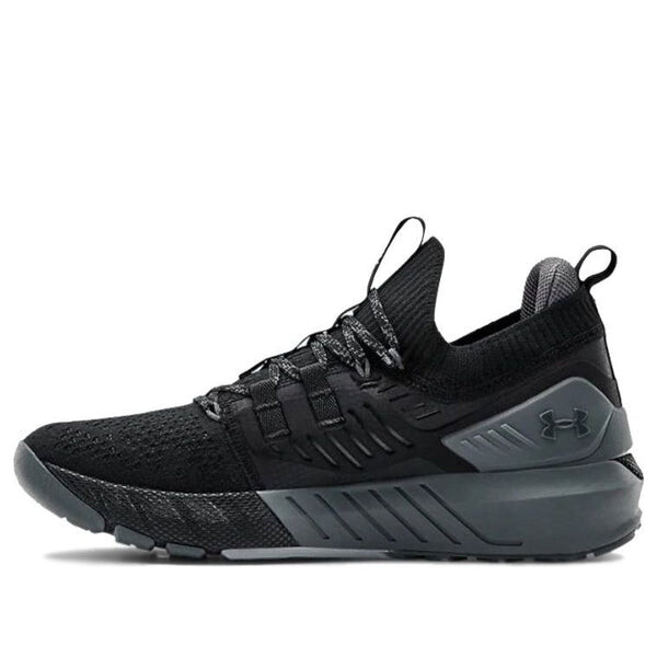 

Кроссовки project rock 3 'black pitch grey' Under Armour, черный