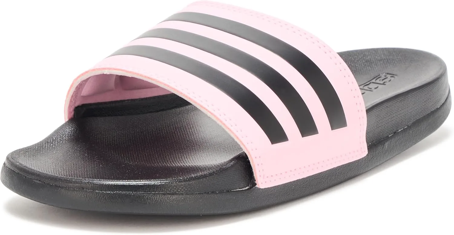 

Сандалии Adidas Unisex для взрослых Adilette Comfort, розовый/черный
