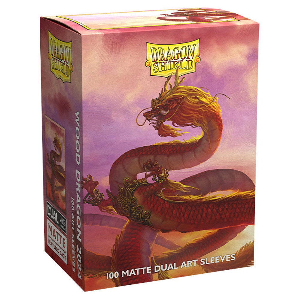 

Аксессуары Arcane Tinmen Dragon Shield Sleeves: Matte Dual - Year of the Wood Dragon (100)