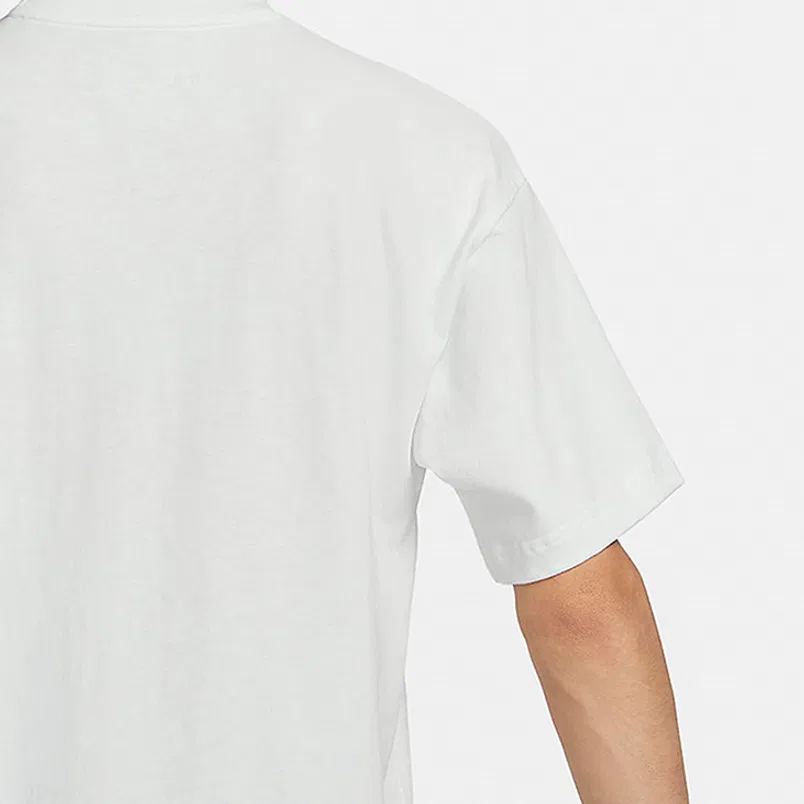 Футболка мужская Nike crew neck moderate, белый — фото 3
