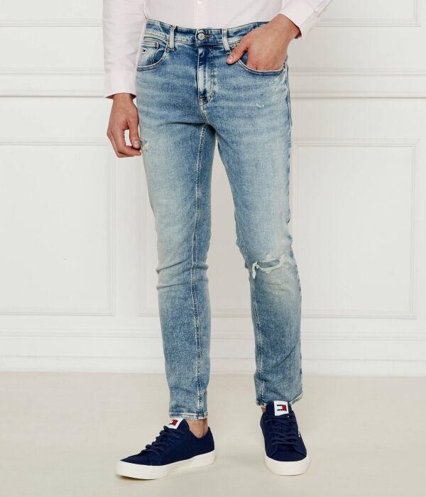 

Джинсы скантон Slim fit Tommy Jeans, синий