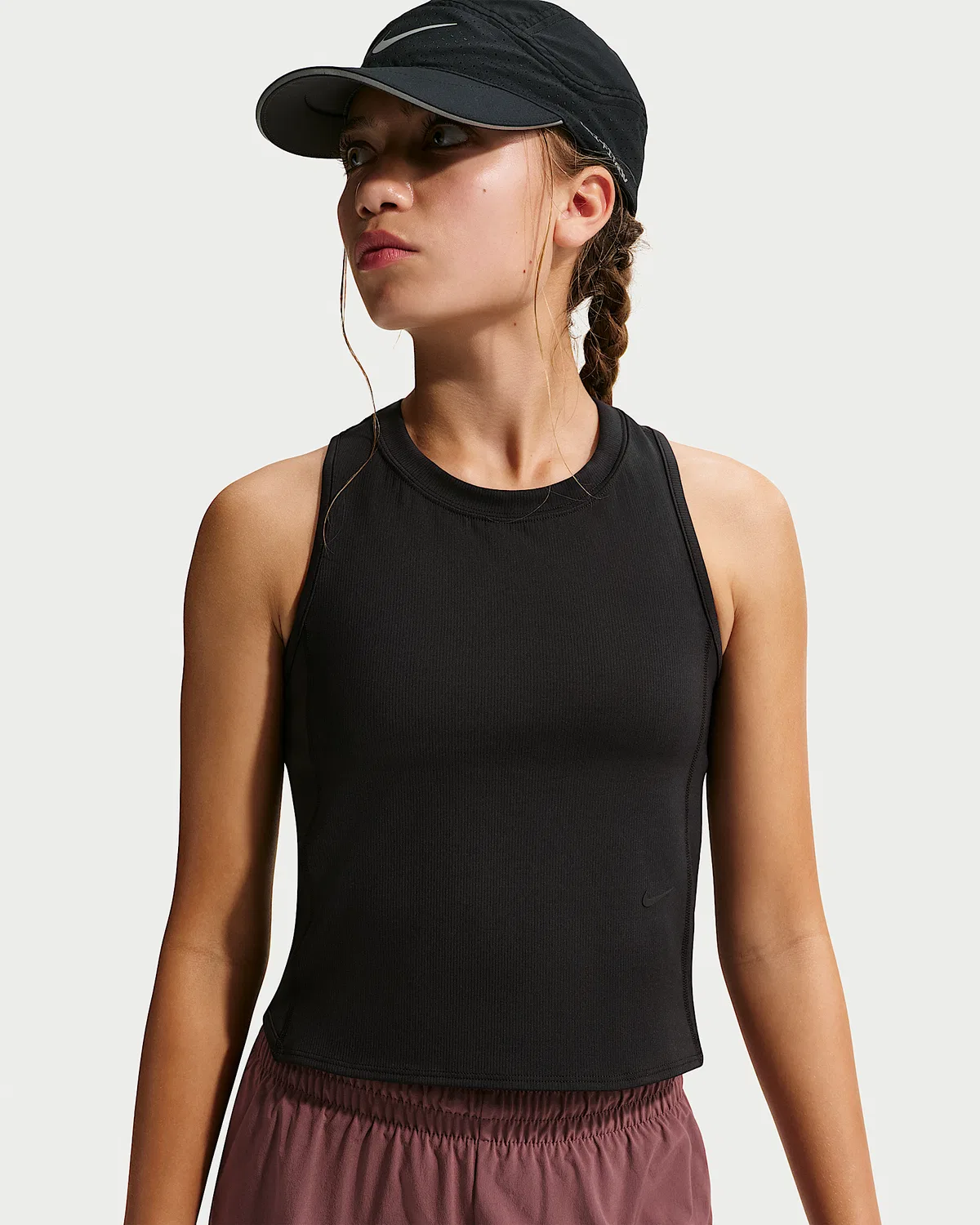 Детский топ Nike MAVN Dri-FIT Knit Tank, Black/Black/Black
