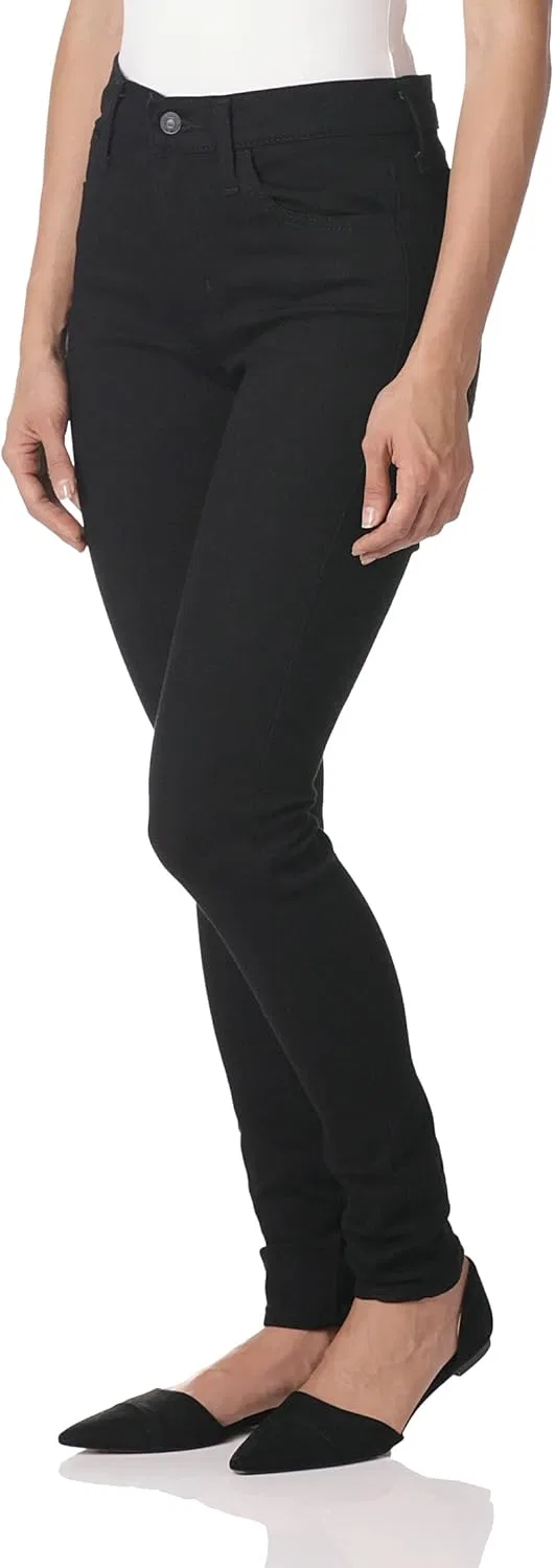 Джинсы Levi's 720 High Rise Super Skinny, New Black Squared — фото 3