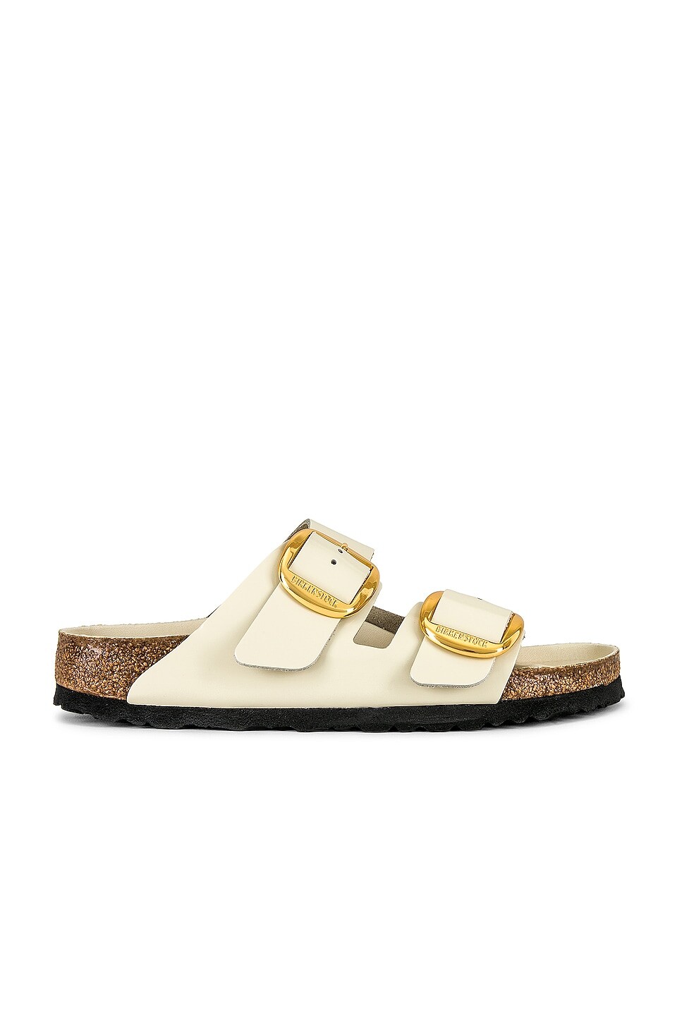 Сандалии BIRKENSTOCK Arizona Big Buckle High Shine, экрю