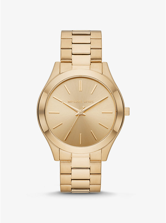

Крупные часы Aspyn золотистого цвета Michael Kors, золотой