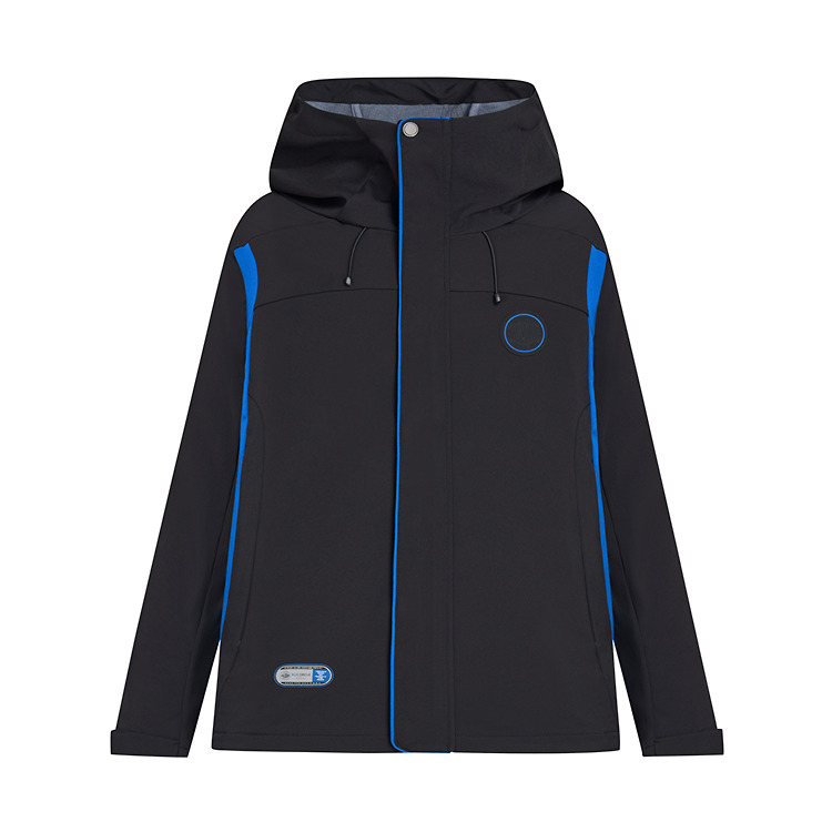 

Palladium Куртка унисекс, свинцовая, черная, с капюшоном, средней плотности, другие