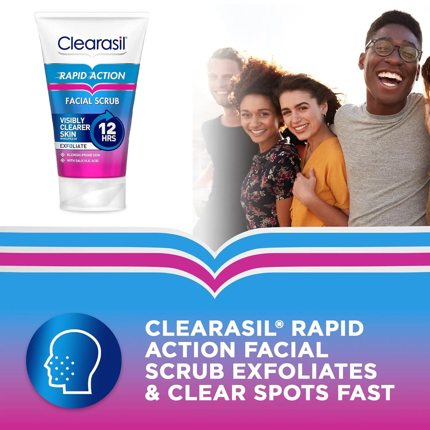 Крем-скраб для лица «Multitalent 3-in-1» от Clearasil Clearasil — фото 2