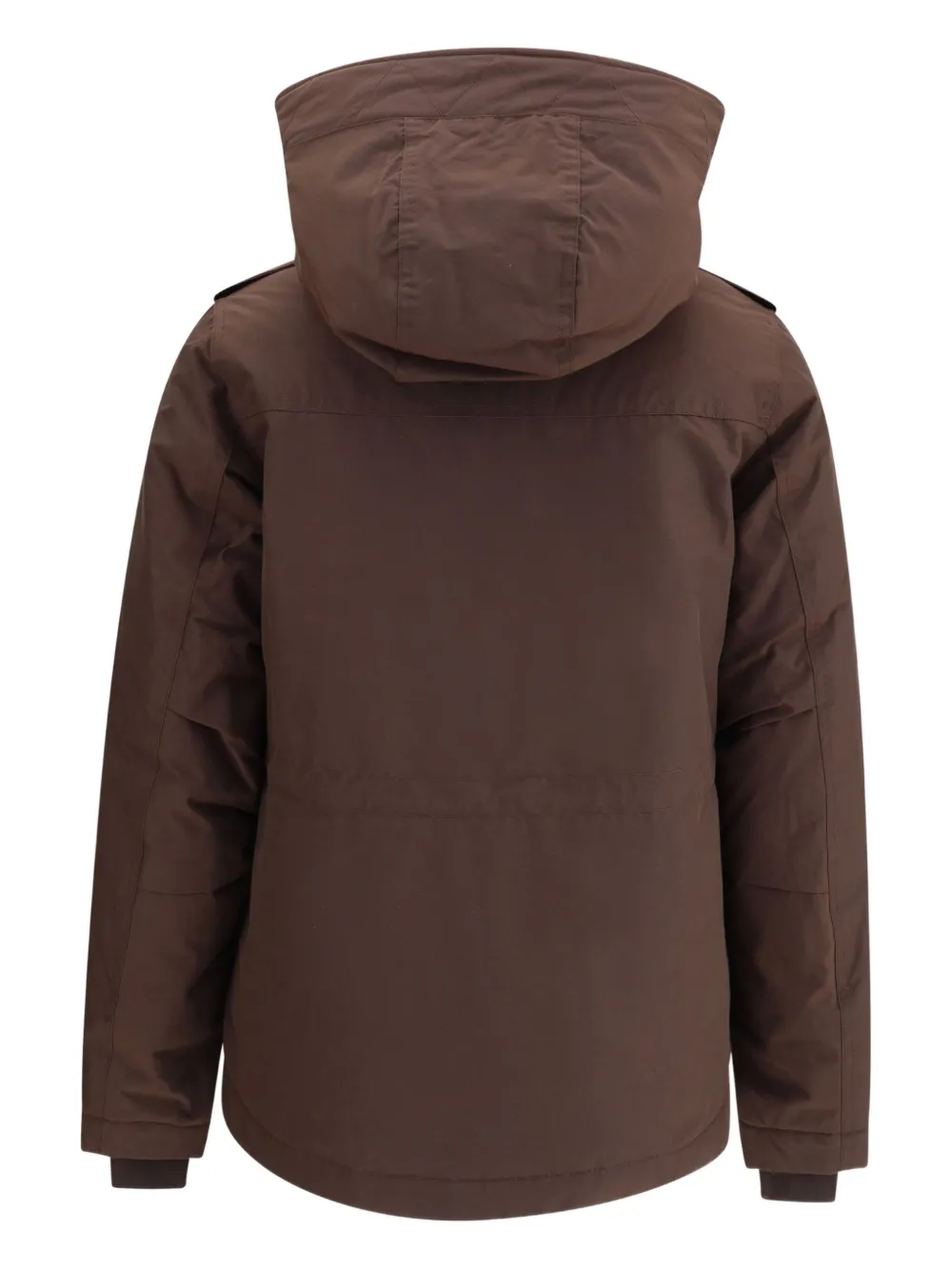 

Стеганая куртка с капюшоном WOOLRICH, коричневый