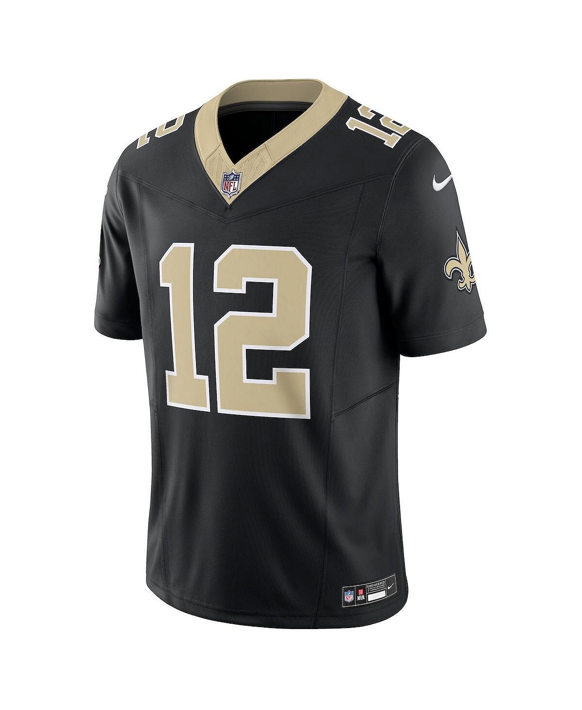 Мужские кроссовки Chris Olave Black New Orleans Saints Vapor F.U.S.E. Ограниченный Джерси Nike — фото 3