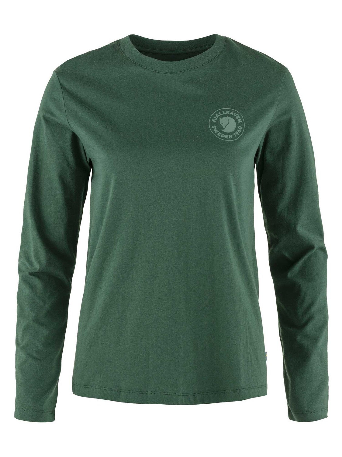 

Блуза Fjallraven 1960 Logo LS W, зеленый