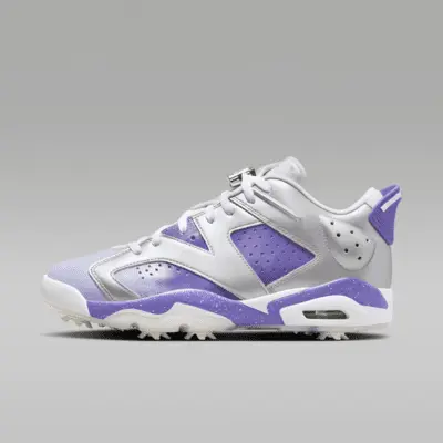 

Кроссовки Jordan Retro 6 G NRG, цвет Metallic Silver/Action Grape/White/Oxygen Purple