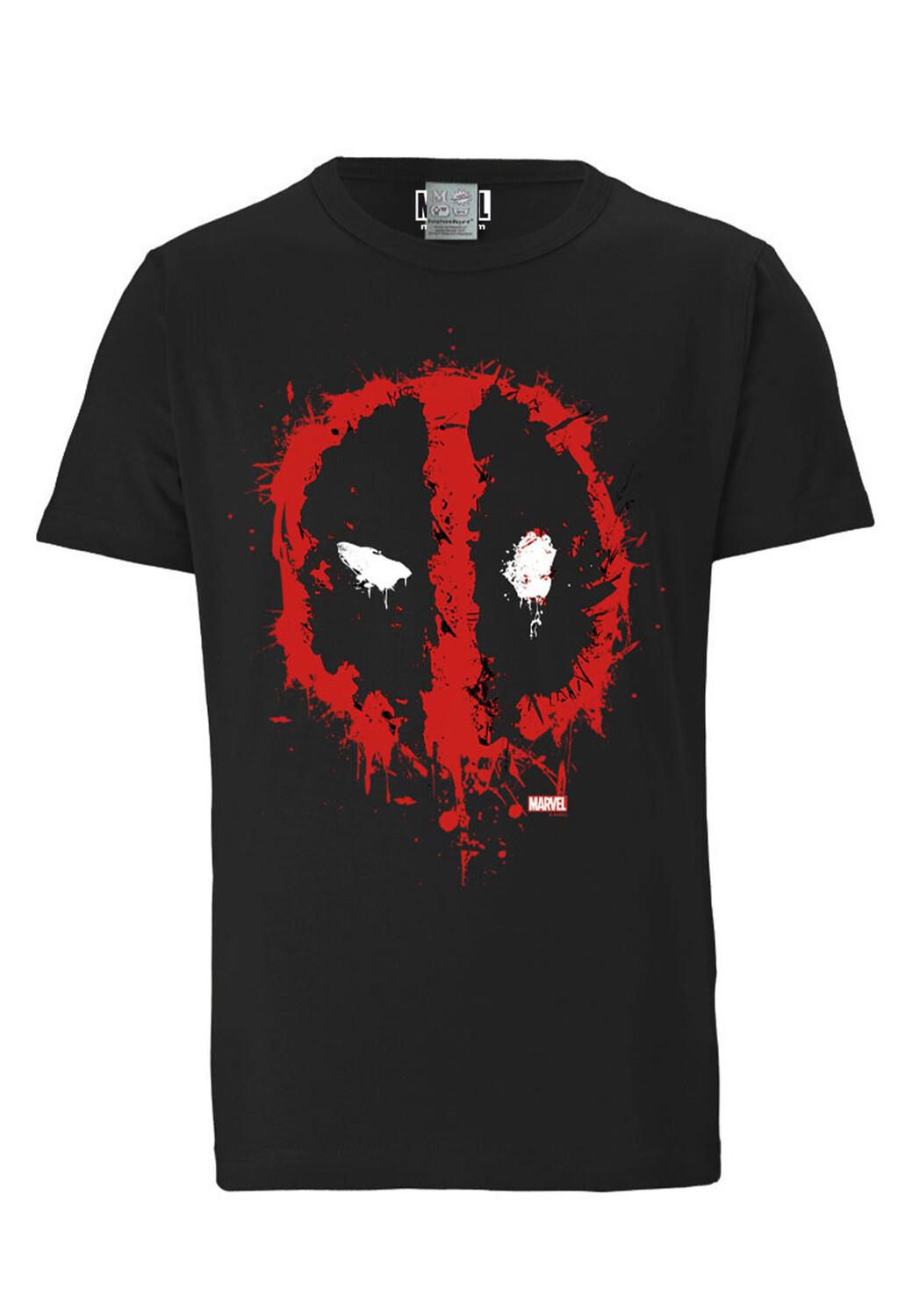 

Футболка Logoshirt Marvel Deadpool Face, черный