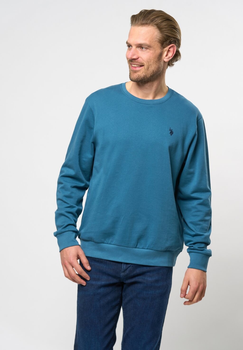 

Толстовка U.S. Polo Assn., бирюзовый