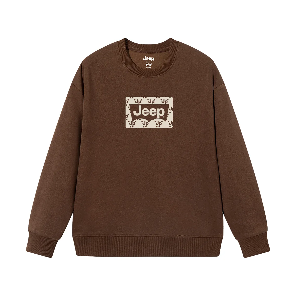 Толстовка с круглым вырезом для школьников Jeep, Coffee — фото 3