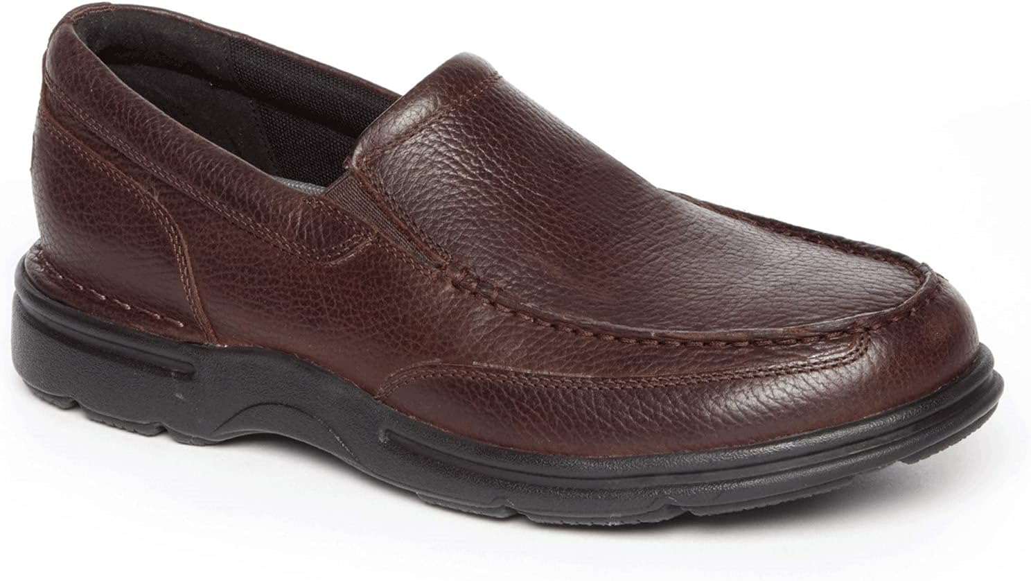 Мужские слипоны Rockport Eureka Plus, темно-коричневый — фото 2