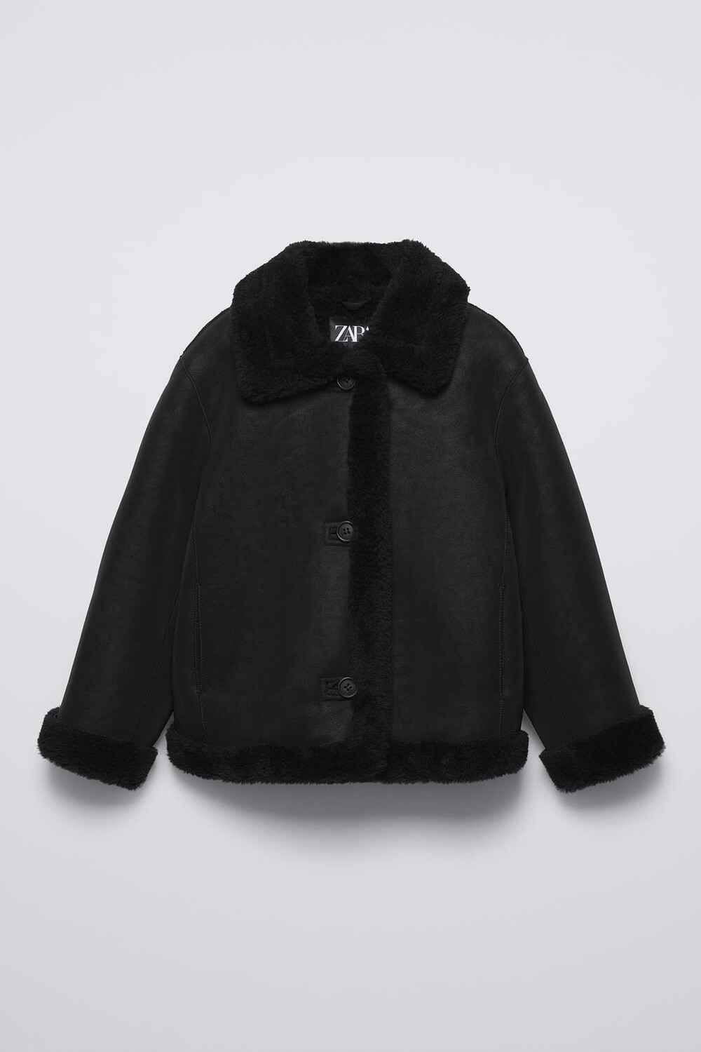 

Двухсторонняя куртка ZARA, черный
