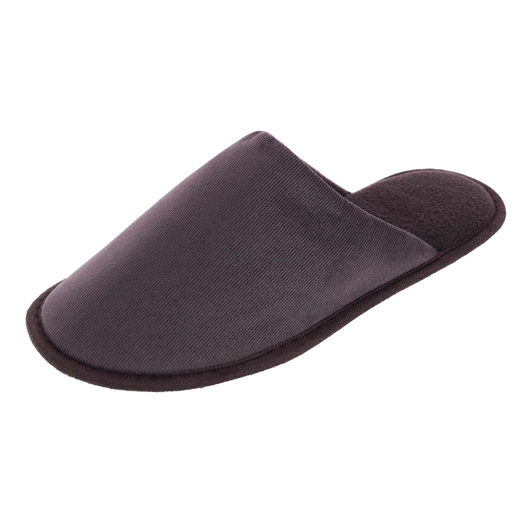 

Мужские классические вельветовые тапочки Scuff Isotoner, цвет dark chocolate
