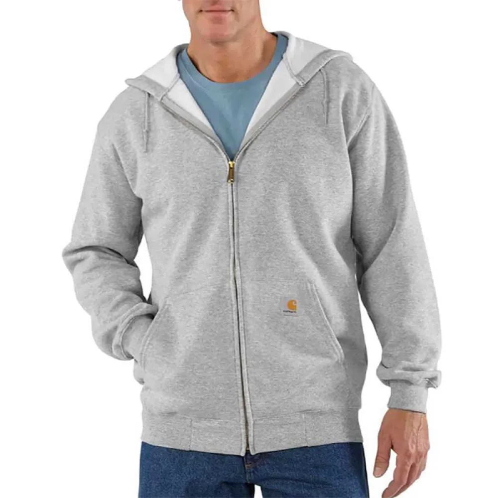 

Толстовка Carhartt K122 Loose Fit full zip, серый
