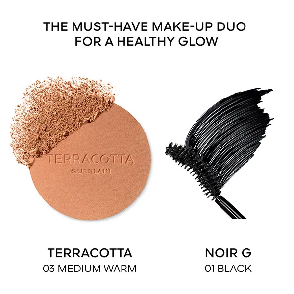 Незаменимый дуэт для создания красивого макияжа Cofre Terracotta X Noir G Guerlain, 1 UD — фото 2