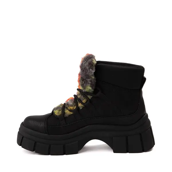 

Ботинки Womens Rocket Dog Tiger Platform Bootie, цвет Black/Rainbow