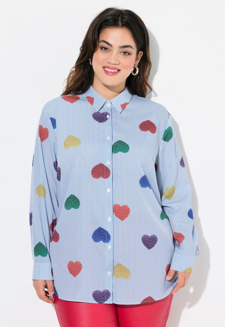 

Блуза Angel of Style LOOSE FIT STREIFEN HERZEN, Pale Turquoise/Blue