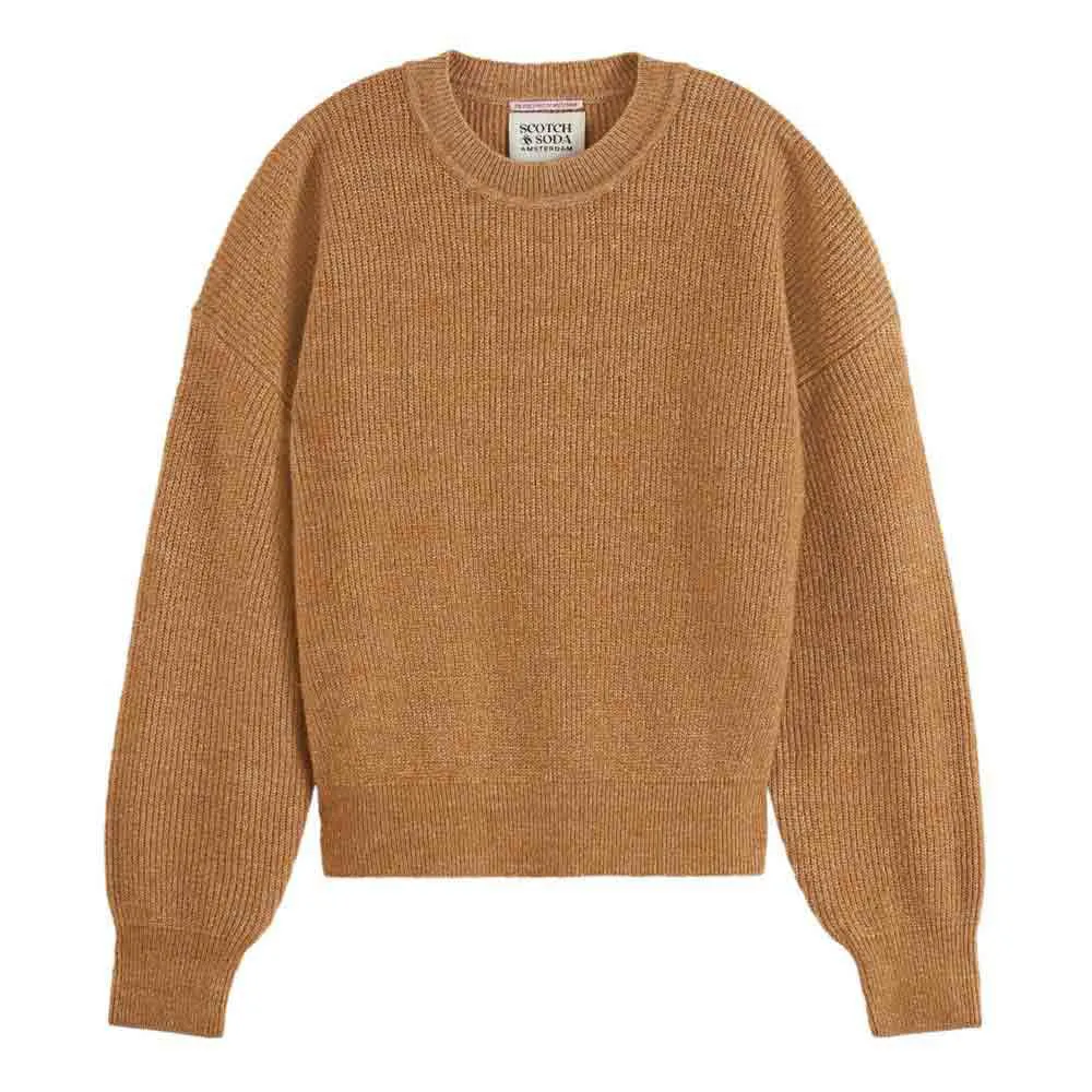 

Свитер Scotch & Soda Core Fuzzy, коричневый