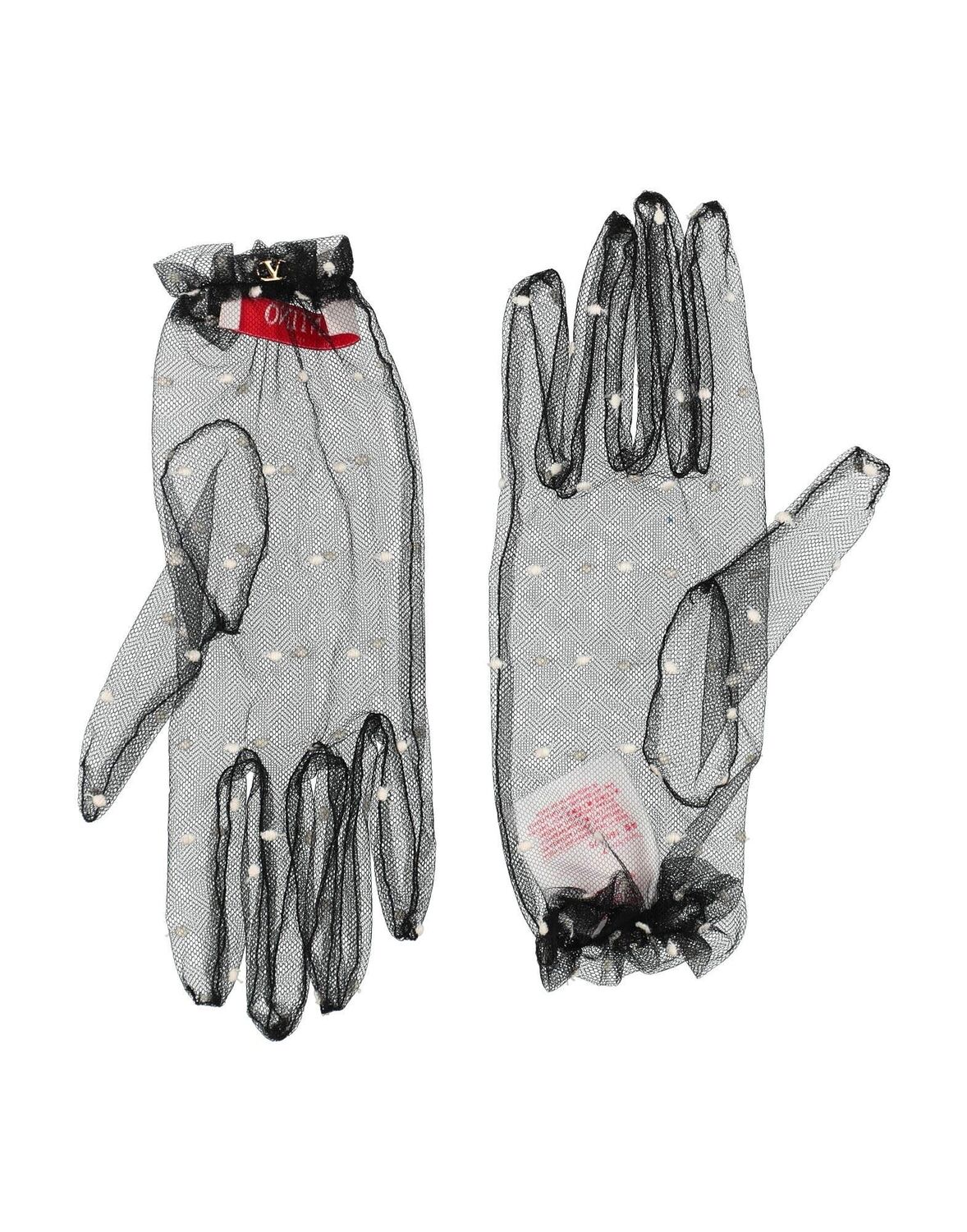 

Перчатки Valentino Garavani, черный