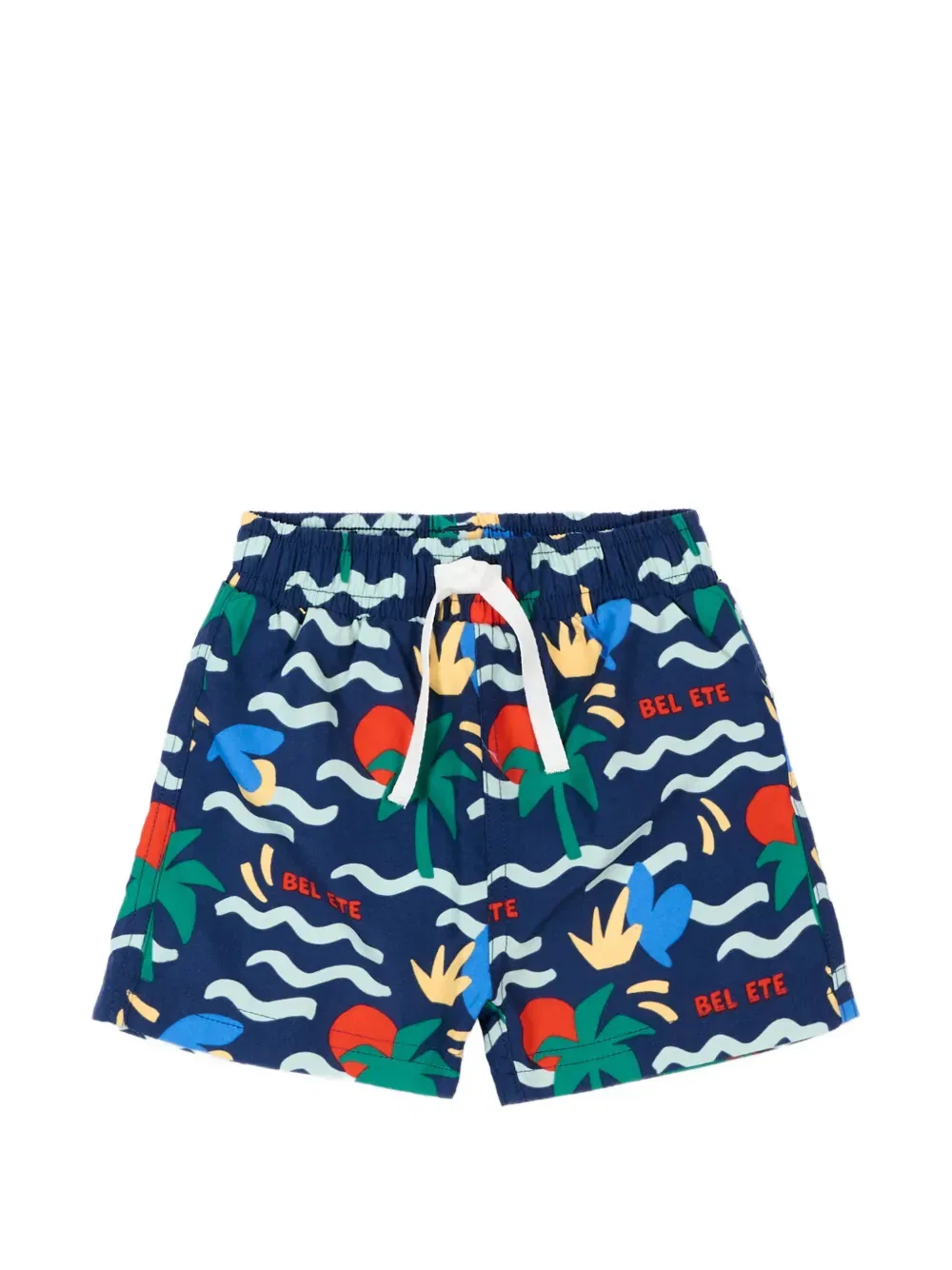 Плавки с принтом Petit Bateau, синий