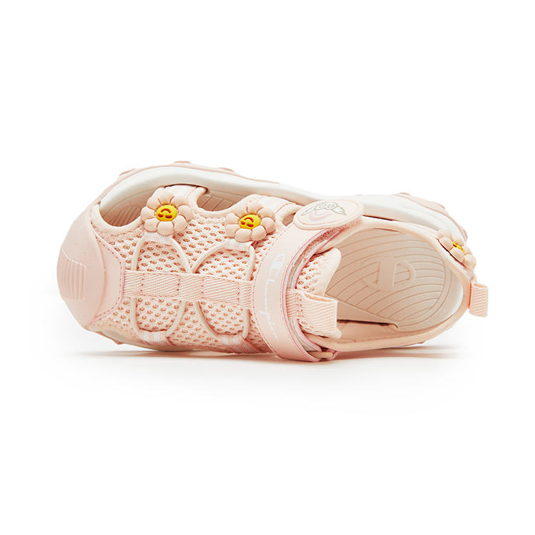 Champion Kids Сандалии детские, нескользящие, износостойкие, розовые — фото 3