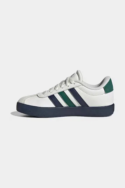 Кроссовки детские VL Court 3.0 Adidas, белый — фото 4