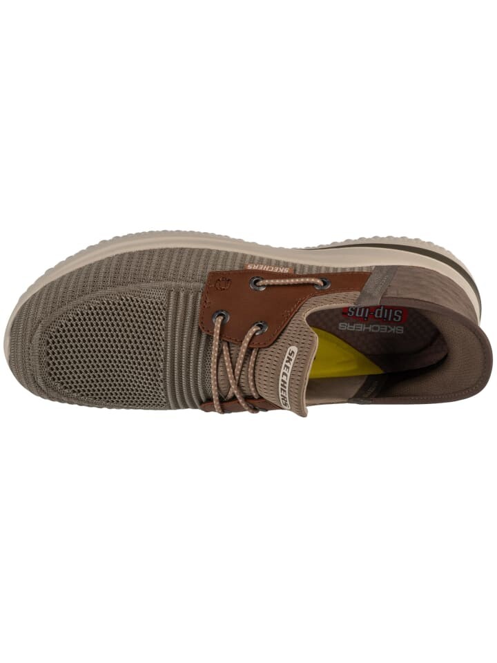 Низкие кроссовки Skechers Slip Ins Delson 30 Roth, серый — фото 3