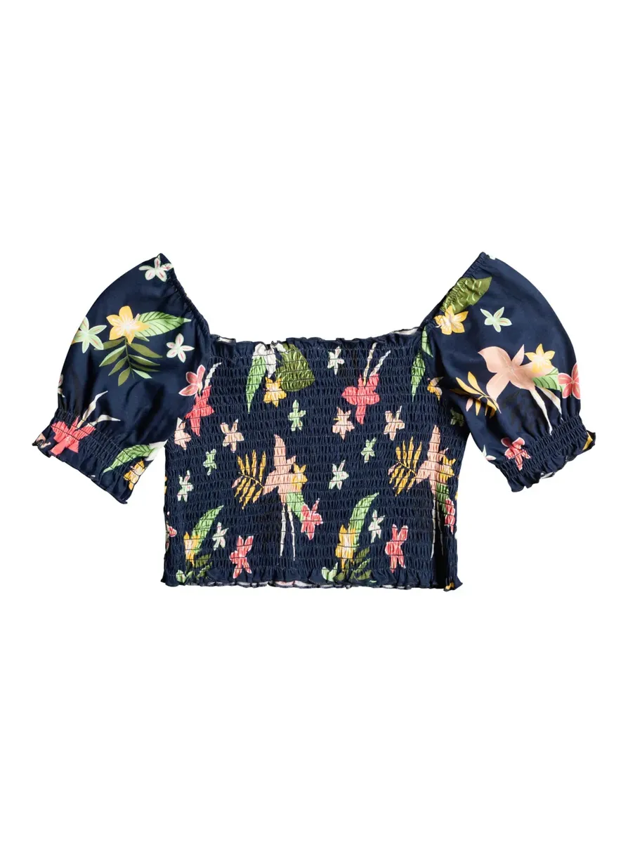 Футболка Рокси "Воскресные вечерние сессии" Roxy, цвет Mood Indigo Alma Apparel — фото 2