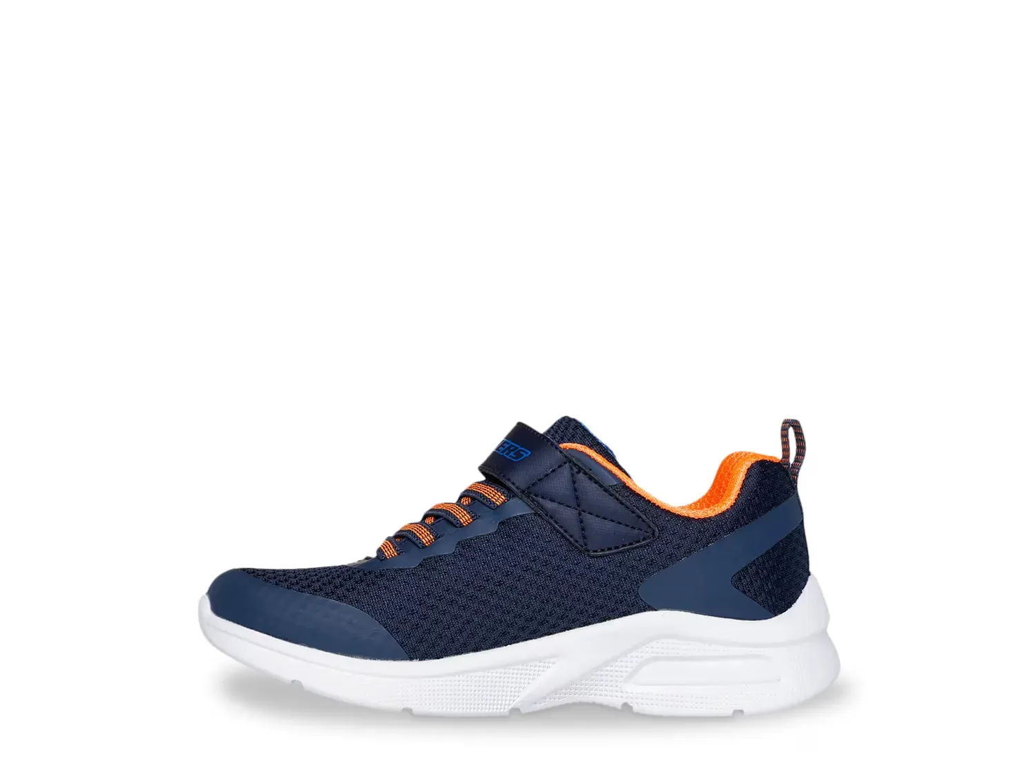 Микроспец Макс Кроссовки - детские Skechers, Navy/Orange — фото 2