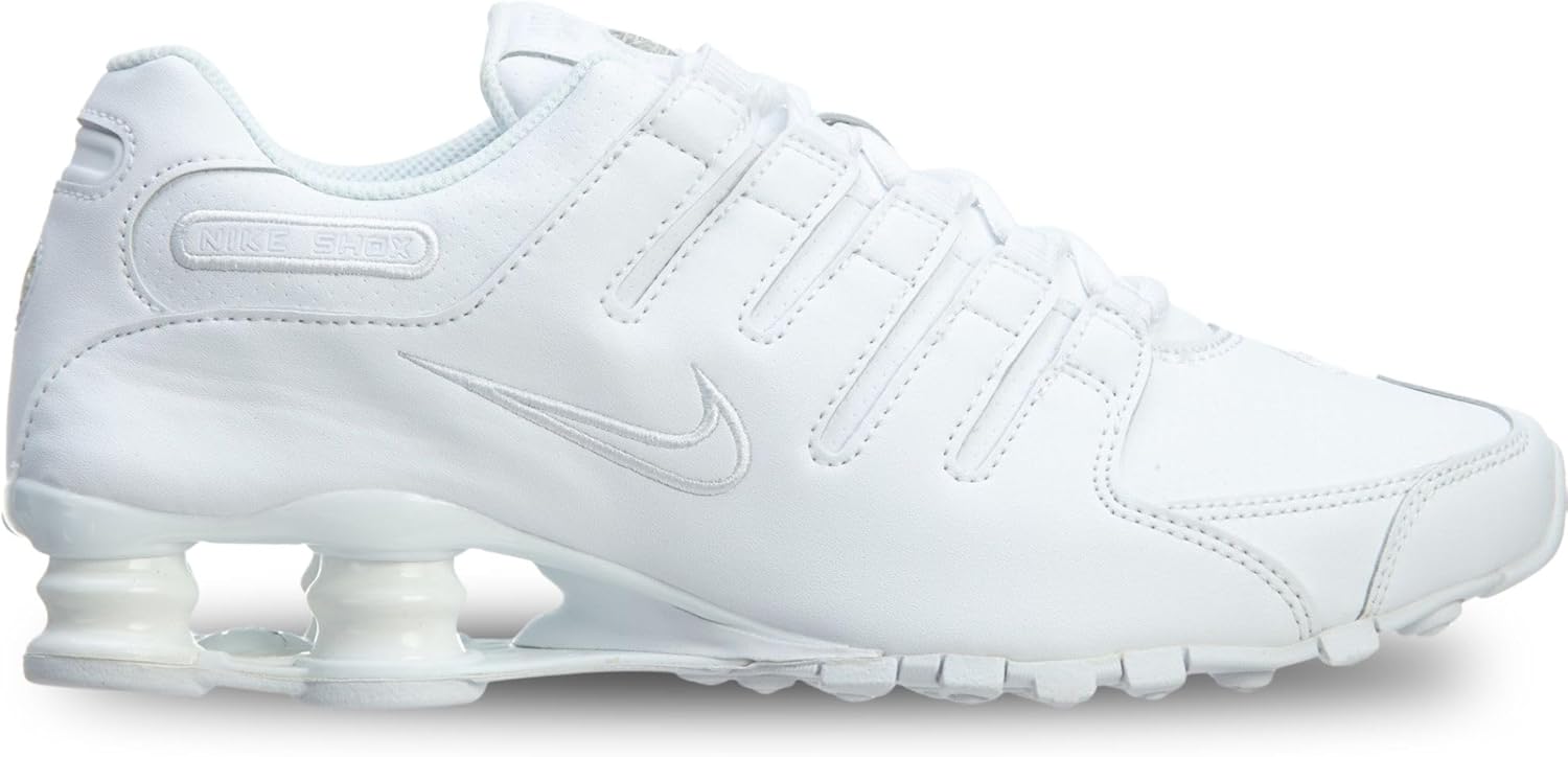 Мужские беговые кроссовки Nike Shox NZ, белый — фото 2