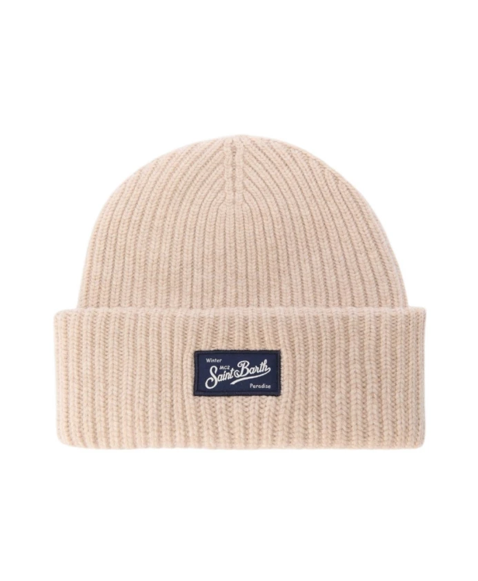 

Шапка с ягодным рисунком Mc2 Saint Barth, бежевый
