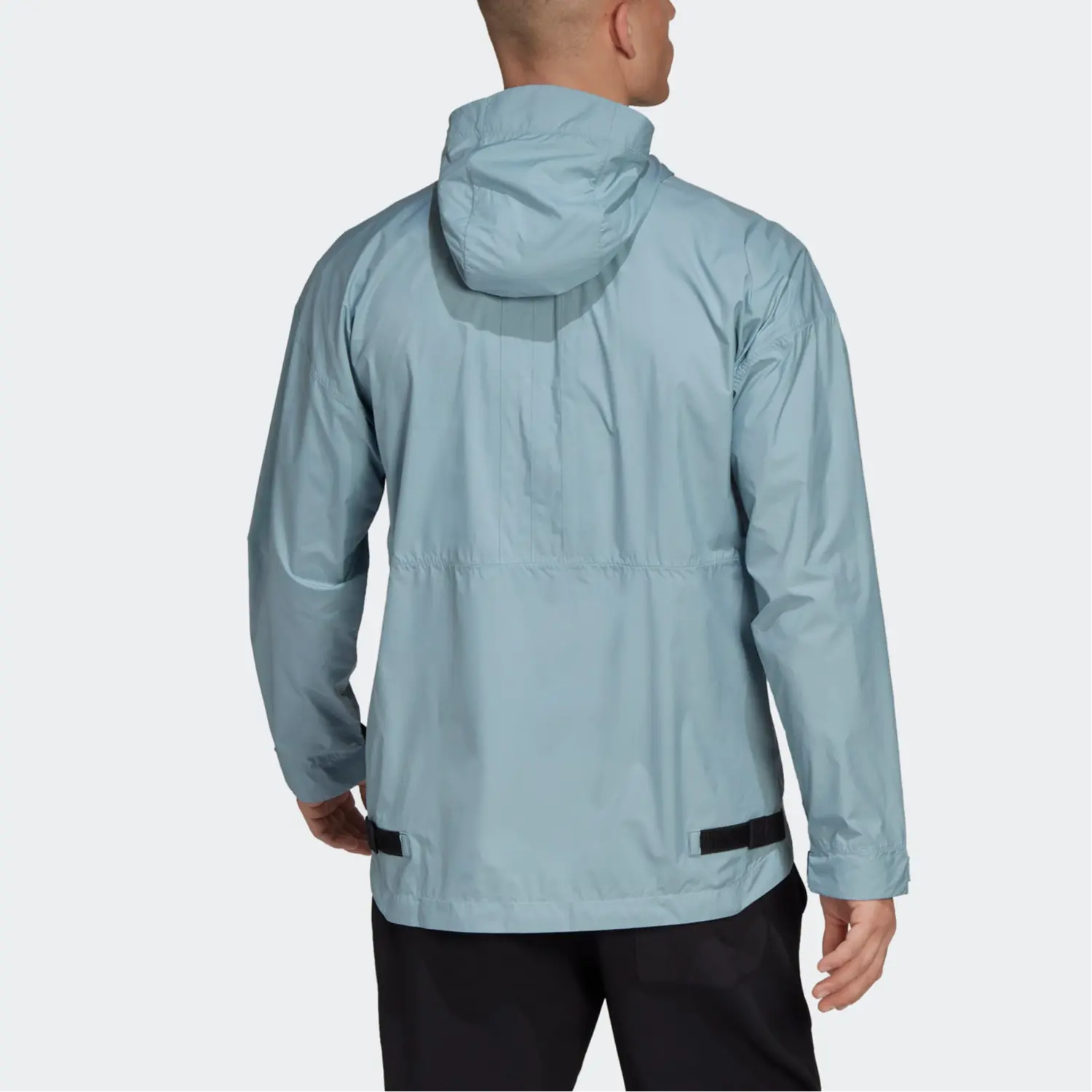 Adidas Куртка мужская светло-серо-голубая, Light Gray Blue — фото 3