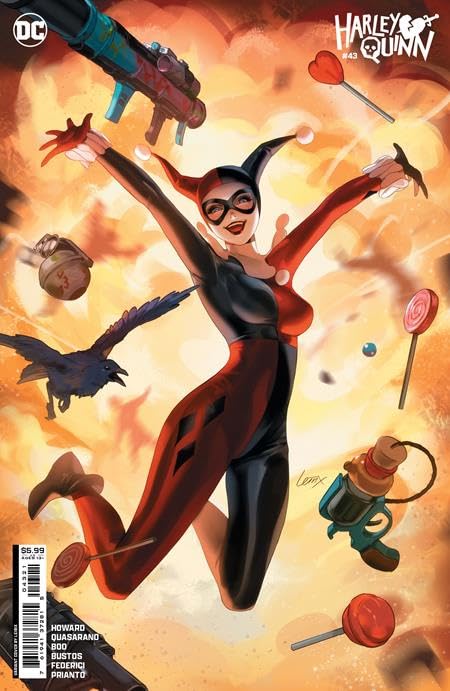 

Harley Quinn #43 CVR B Lesley Leirix Li Card Stock Var (DC)