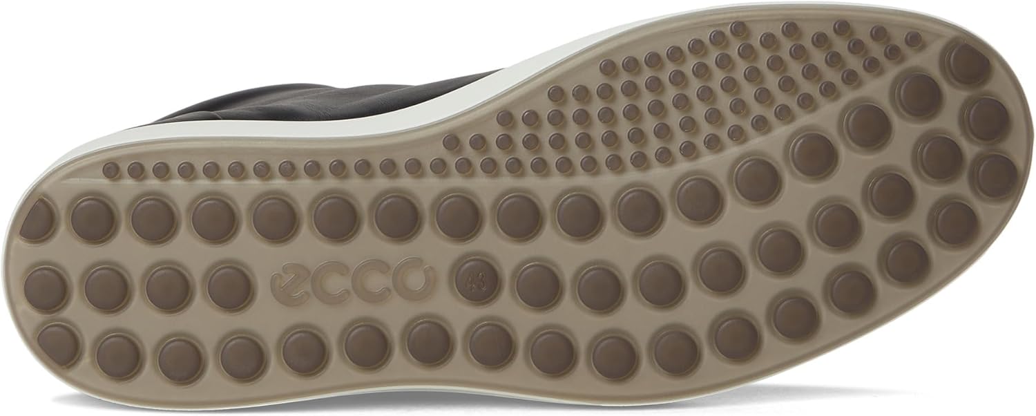 Мужские ботинки ECCO Soft 7 Premier Hi Top, черный — фото 3
