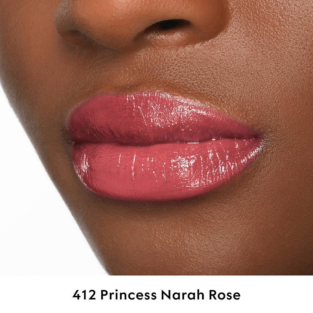 Помада для губ gucci beauty brilliant lipstick Gucci, 412 - princess narah rose, вес 1.8 гр. — фото 4