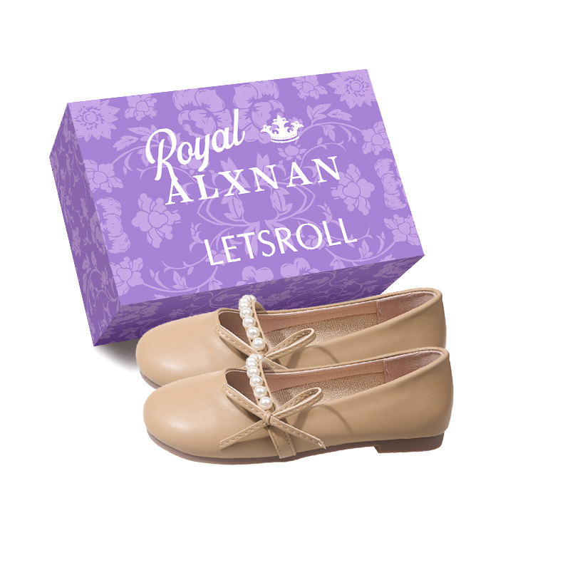 Alxnan Женские повседневные туфли-лодочки - абрикосовый ящик, цвет Apricot Box