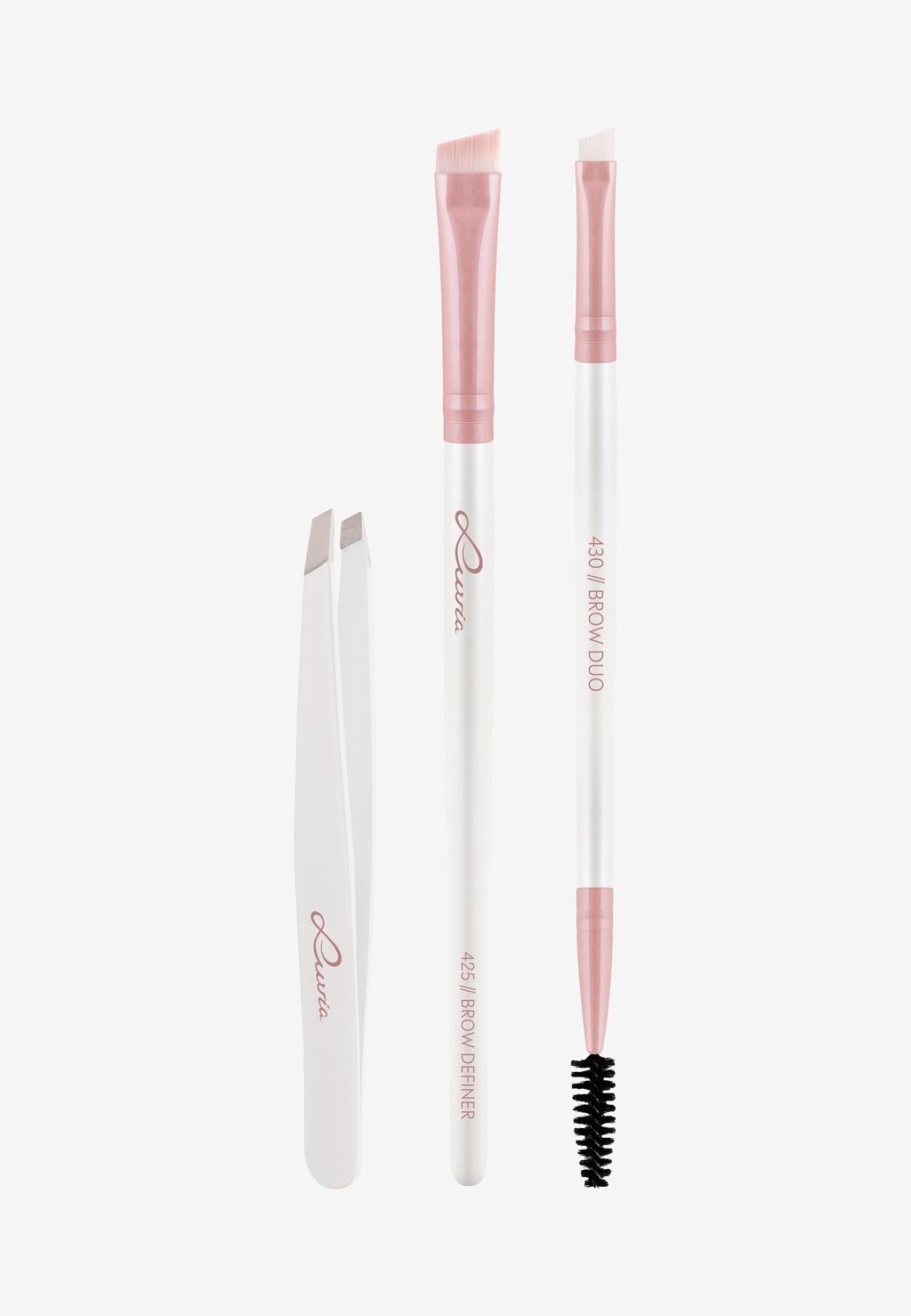 

Набор для макияжа Prime Brow Kit Luvia Cosmetics, цвет pearl white/candy pink