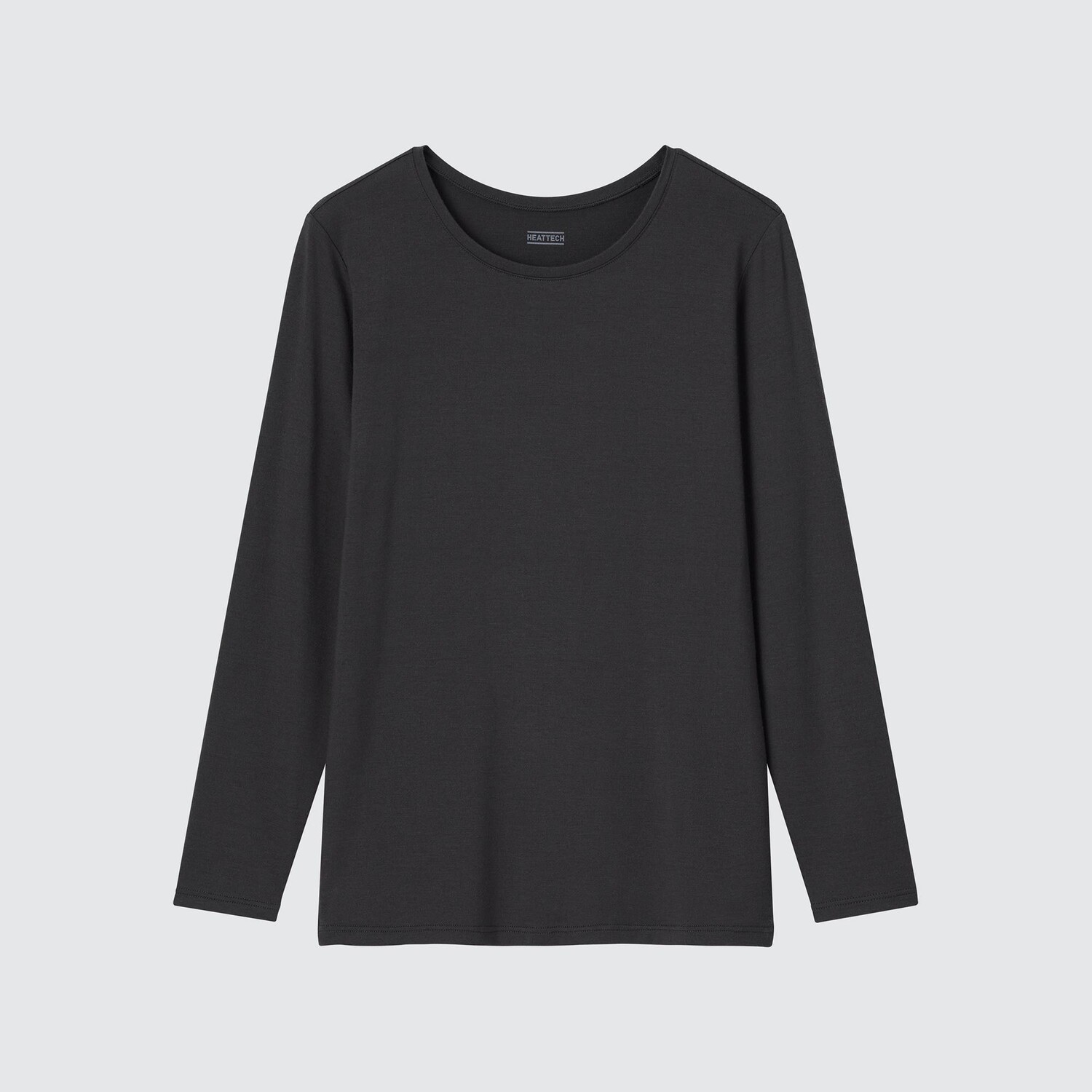 

Футболка Uniqlo Heattech с длинным рукавом, темно-серый