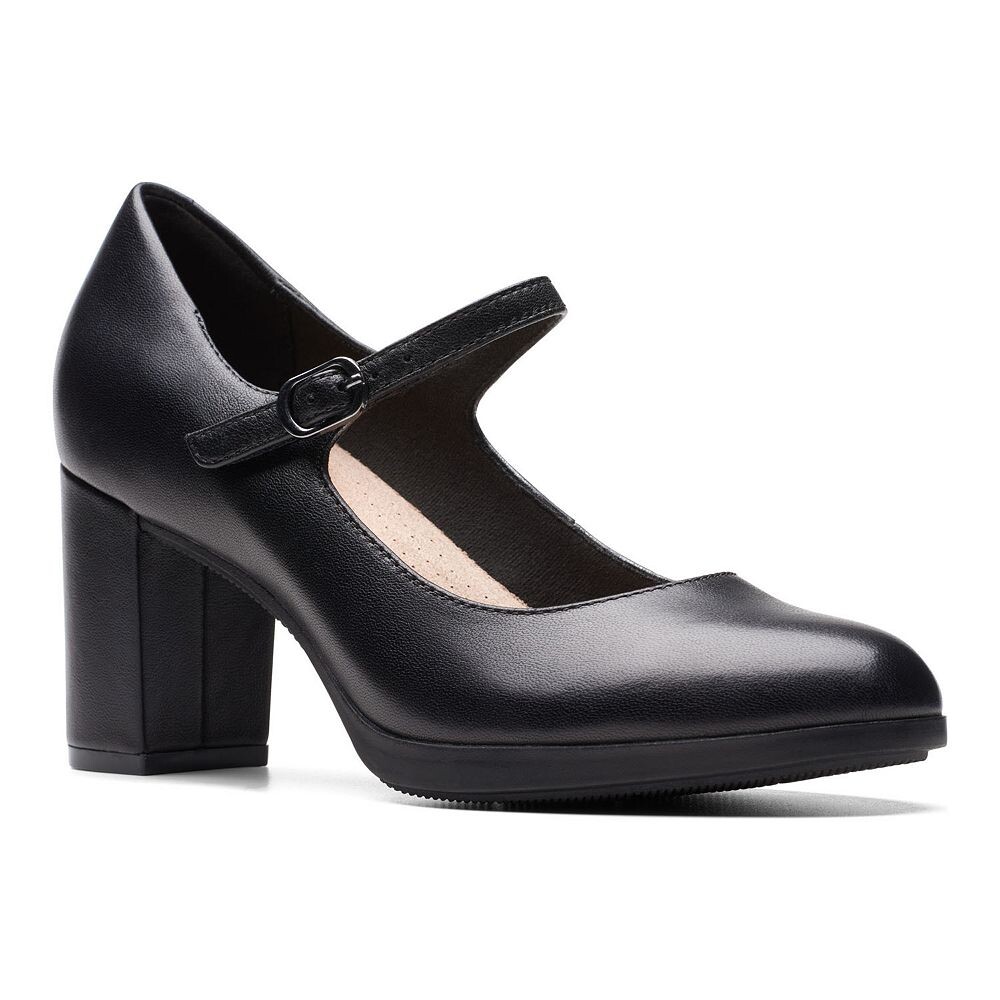 Женские кожаные туфли Maryjane Clarks Bayla Nora, черный